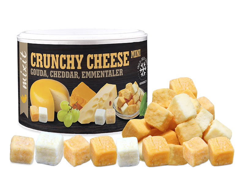 Mixit – Crunchy cheese: Gouda, Cheddar, Emmentaler 135g